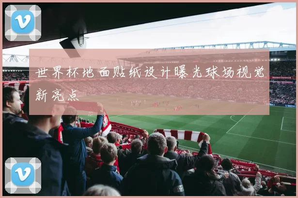 世界杯地面贴纸设计曝光球场视觉新亮点